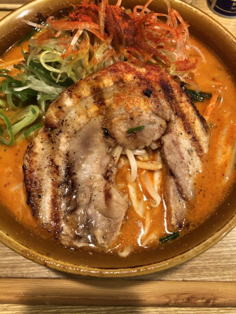 ピリ辛ネギ味噌ラーメン ピリ辛