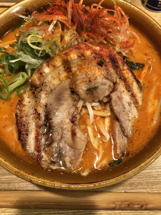 ピリ辛ネギ味噌ラーメン ピリ辛