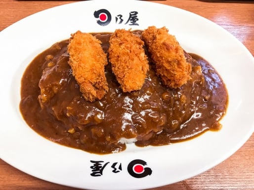 カキフライカレー