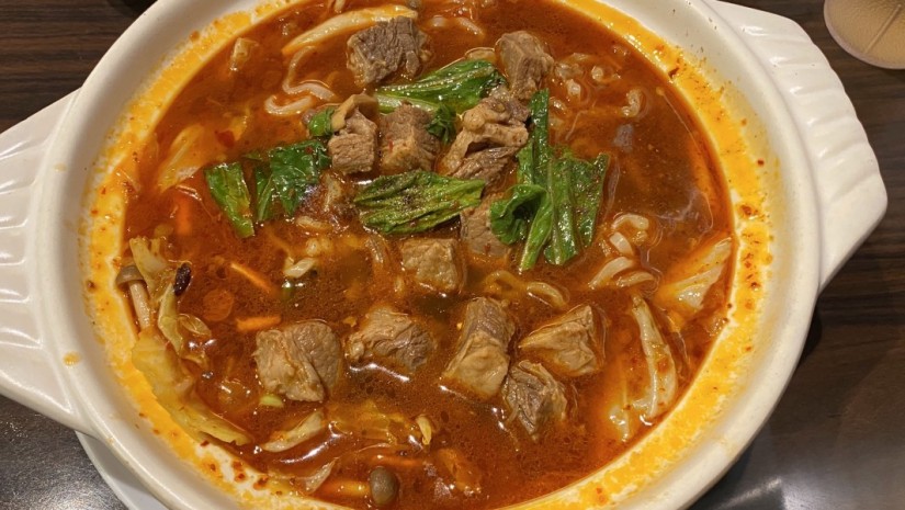 麻辣牛腩面