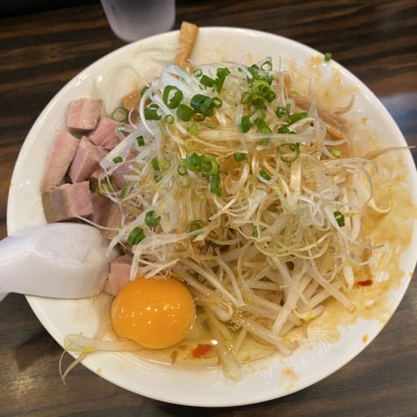 辛みまぜそば 中辛