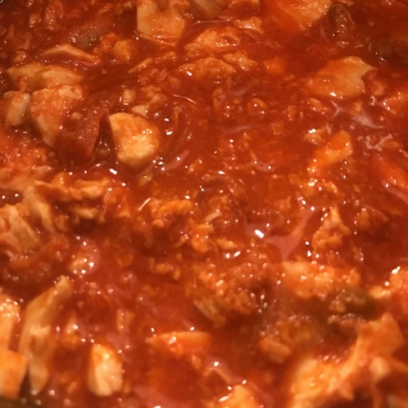 あさり純豆腐 3辛