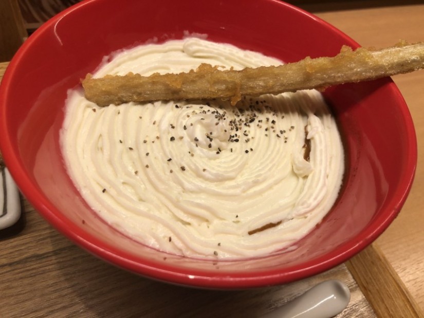 白カレーうどん