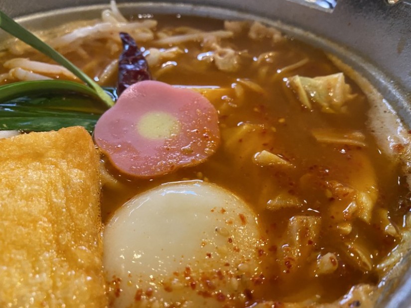 チゲ味噌めんちゃんこ 大辛