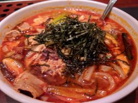 カルビうどん
