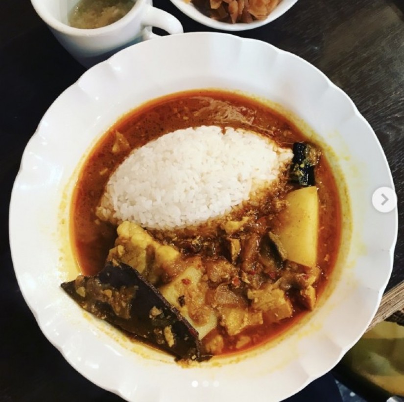 インド風ポークカレー