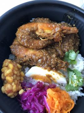 スパイスカレーSエビカレー その日まかせ
