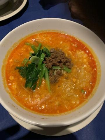 坦々麺 ピリ辛