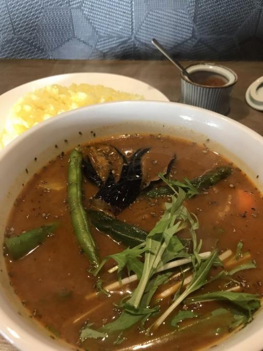 マトン野菜スープカレー 辛口