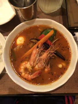 シーフードカレー hot 4