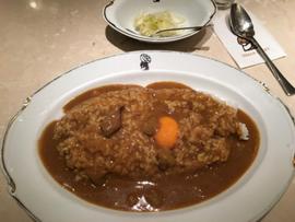 カレー+玉子