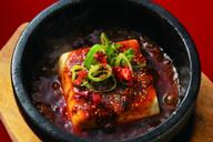 頂天石焼き麻婆豆腐 中辛、激辛，地獄辛