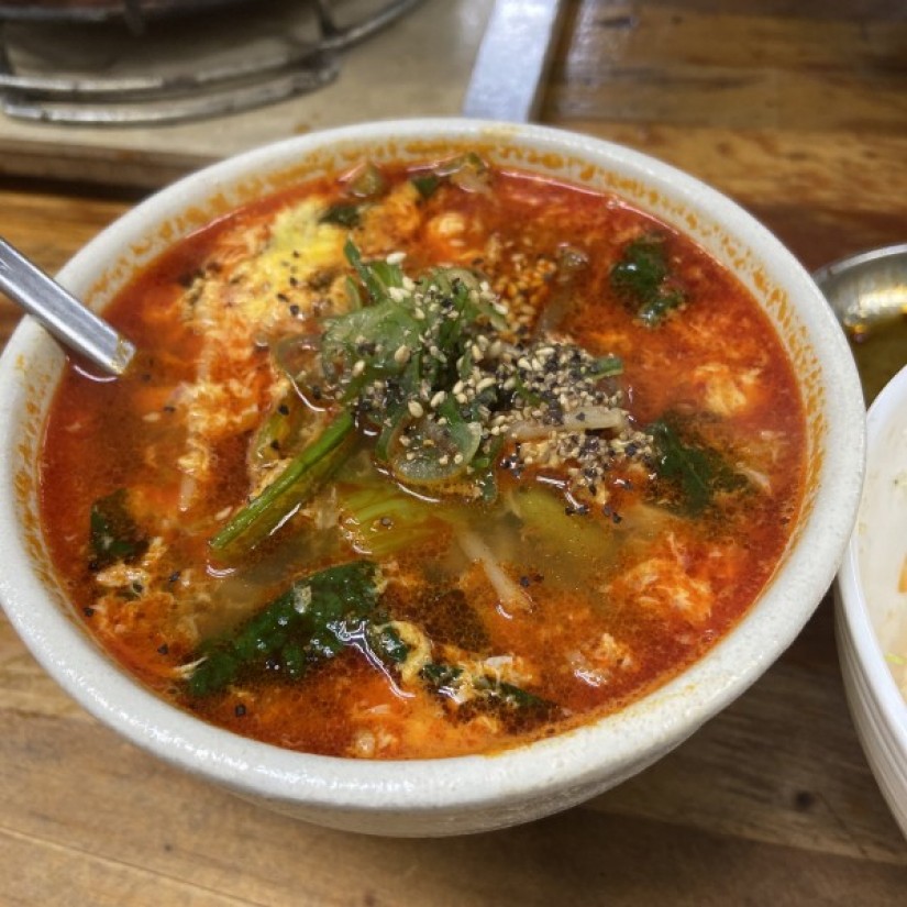 ユッケジャンスープ 辛