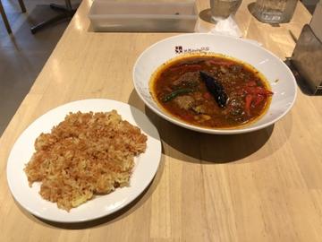 悪魔のレッドスープカレー チャレンジメニュー