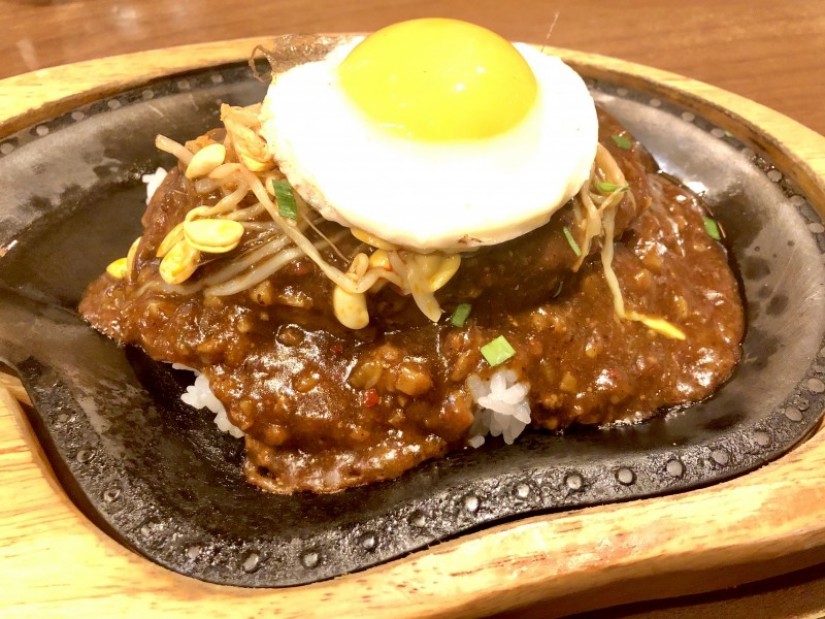 麻辣バーグライス