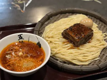 麵屋武蔵	五輪洞の旨辛激辛料理 辛味角煮つけ麺
