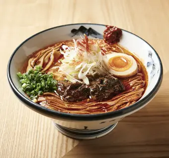 afuri 辛紅 新宿サブナードの旨辛激辛料理 柚子辛紅らーめん