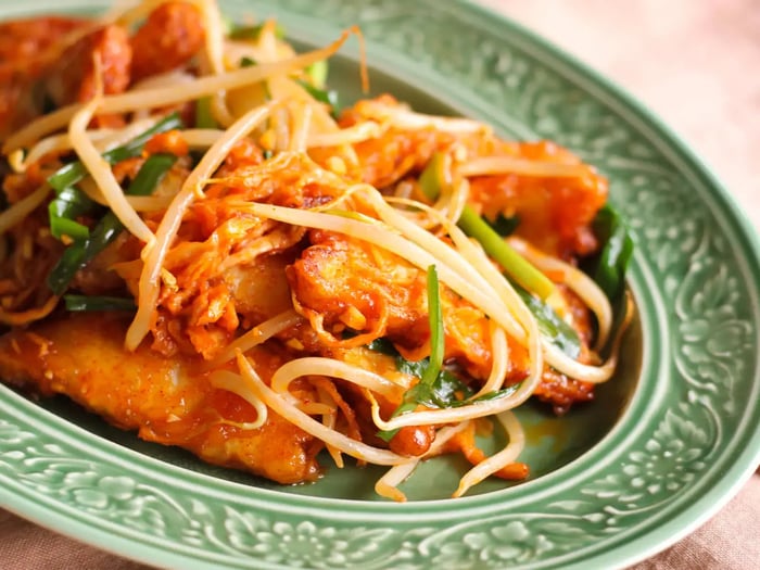 厚揚げの豚キムチ風 0.7KM