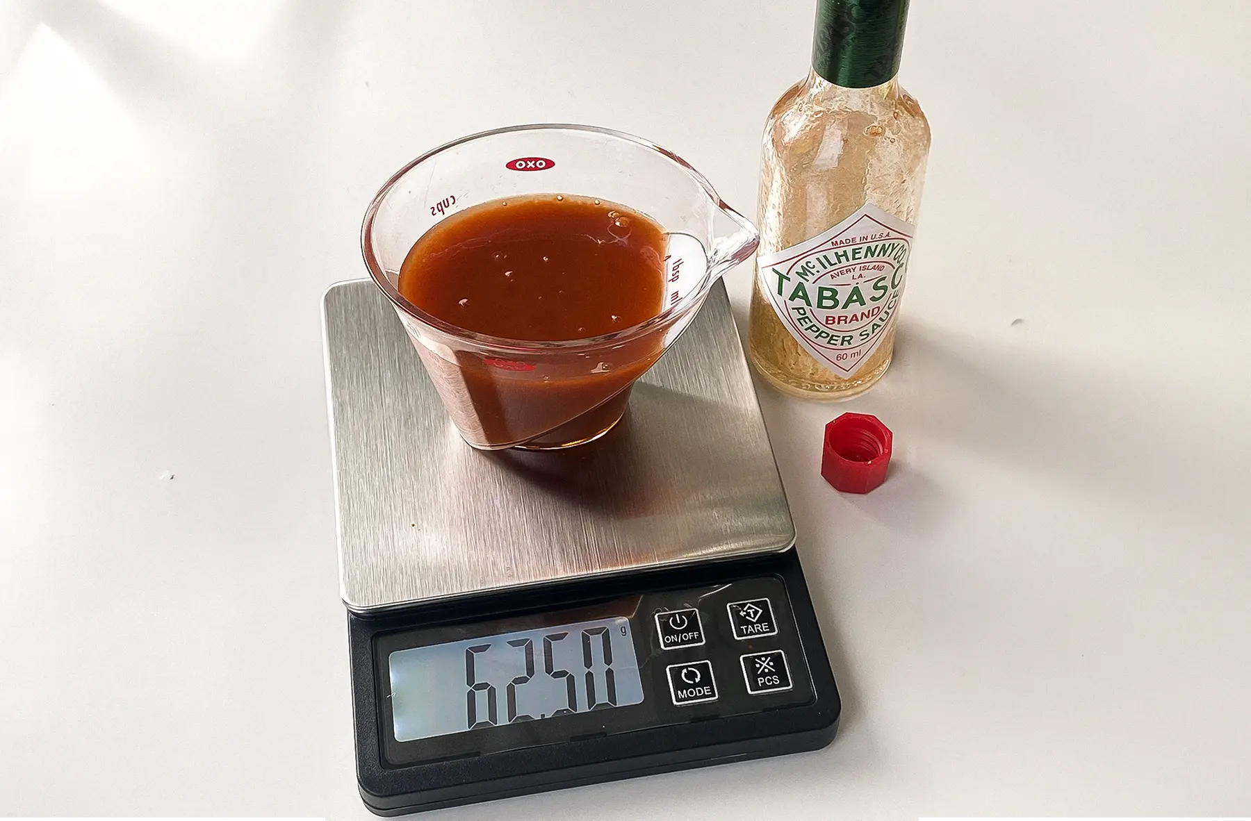 タバスコの中身62.5g