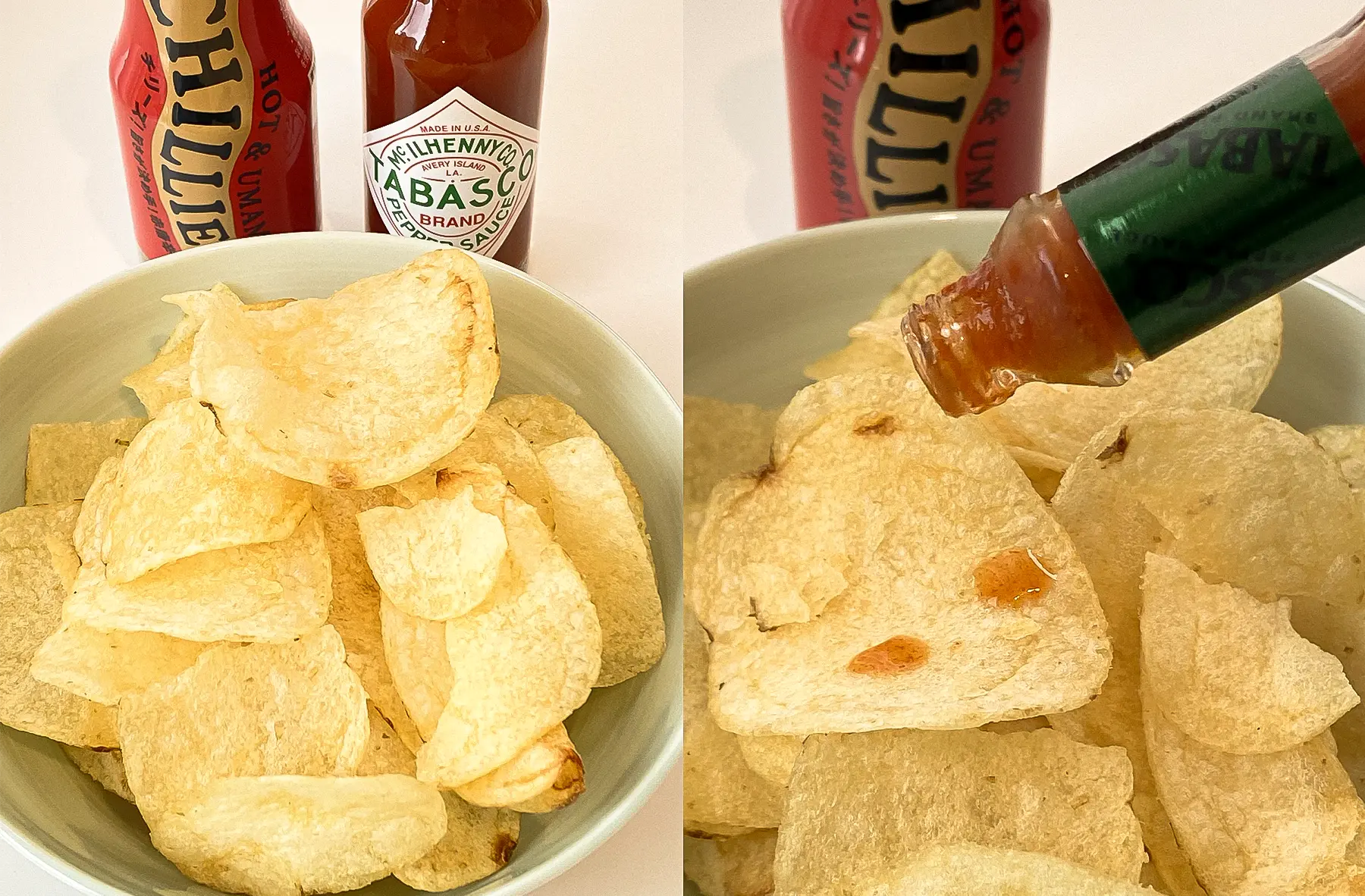 ポテチにタバスコをかけたら「サワー系ポテチ」の激辛版