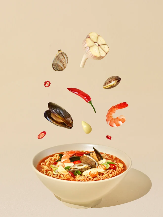 にんにく貝味ラーメン