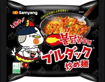 オリジナルブルダック炒め麺のパッケージ